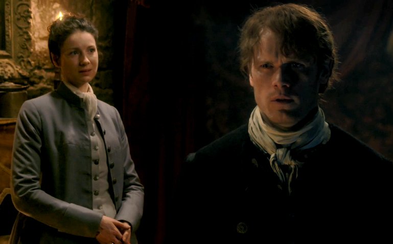 outlandbotanist's tweet photo. #3ThingsNeverToDiscuss with the #Frasers #FlashbackFriday 
1. Where u been❓
2.  Children❓
3.  Wife❓

@Outlander_STARZ https://t.co/M1TPdGB9Mj