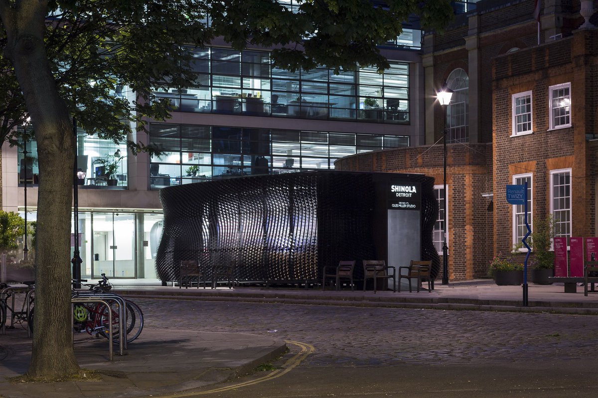 surfacethinking's tweet photo. The last finalist is - The Bolt designed by Giles Miller Studio in London, UK which is the Temporary #SDAward Finalist #SDS18 https://t.co/7PJVpnyTDG