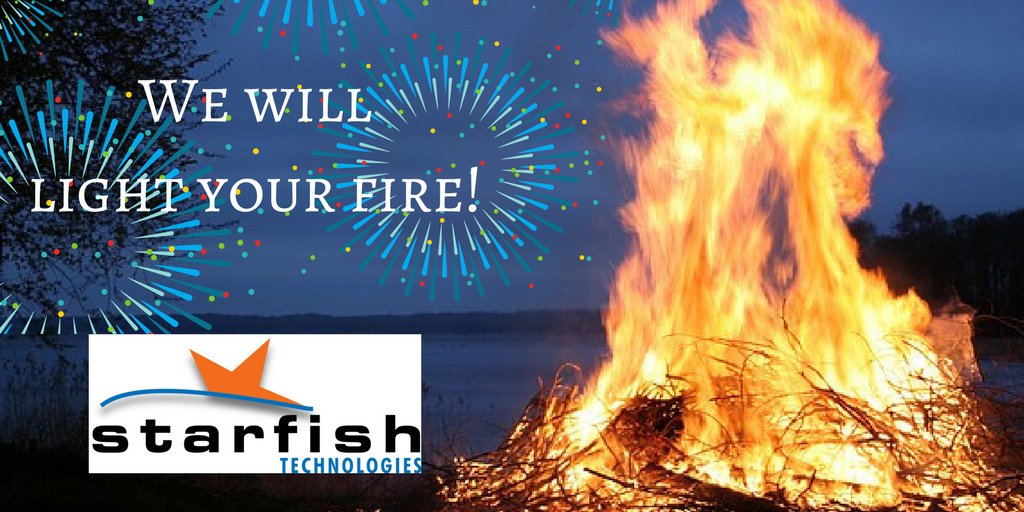 StarfishTech's tweet photo. We don't do #fireworks - but we will light your fire! #StarfishTech #BonfireNight https://t.co/T2bu6YgVkd https://t.co/MTimnQbS8J
