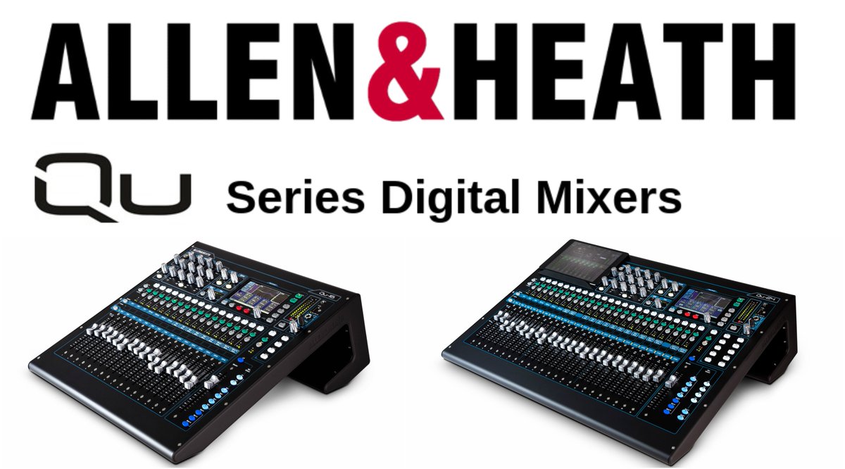 BatminkLtd's tweet photo. @allen_heath  Compact Digital Mixers for Live, Studio &amp; Installation ready to order from @BatminkLtd #QUSeries #musicproduction #musicislife https://t.co/xLzM0NsUY8