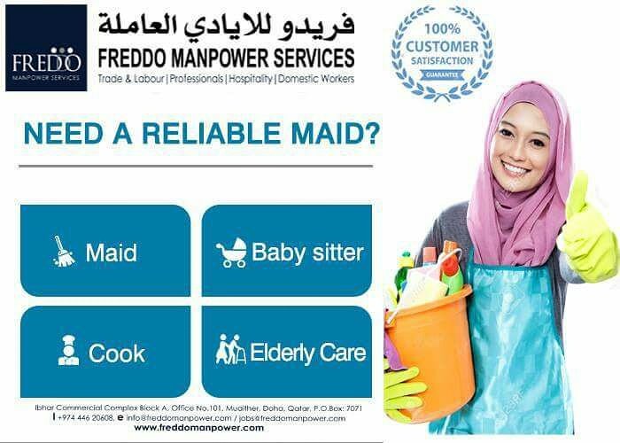 FreddoManpower's tweet photo. FREDDO MANPOWER SERVICES... can provide you the 
trained, efficient and hardworking Housemaids from the PHILIPPINES/ INDIA/ KENYA.. https://t.co/ocRbB6Lh7h