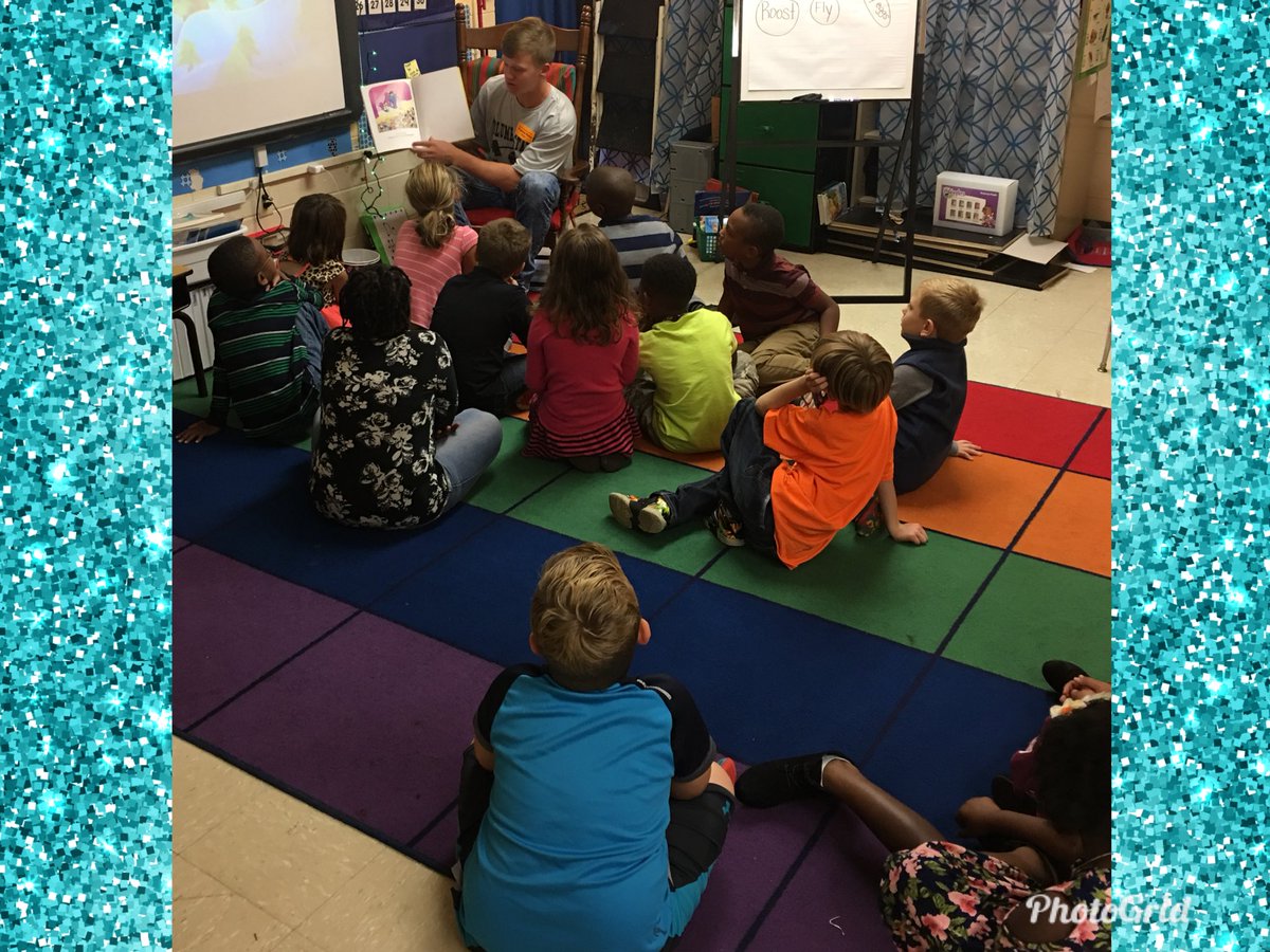 cclstephenson's tweet photo. Huge thank you to Tristan from Chargers Baseball team for reading to my kids! Thank you for making their day!! @CStateSports @columbiastate https://t.co/40LCnVRFFE