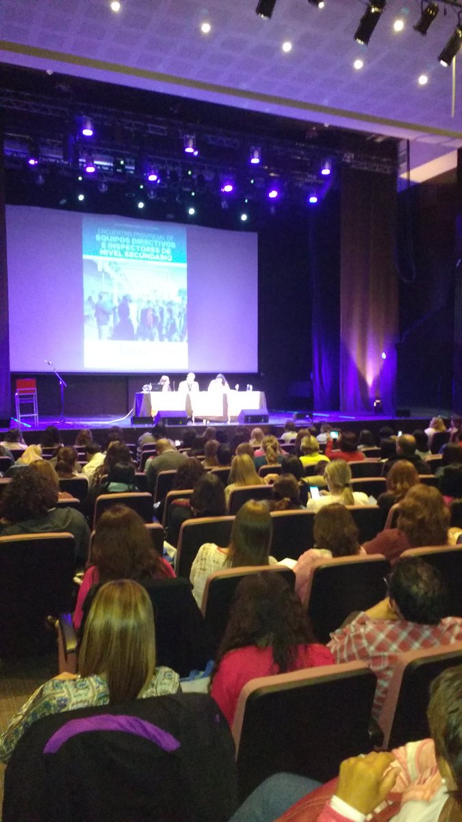 SUTEBAProvincia's tweet photo. 2do panel del Encuentro Pcial de Equipos Directivos e Inspectores de #Secundario, con  Silvia Almazan, Gabriel Brener y Patricia Sadovsky https://t.co/ipDfzZyNZH