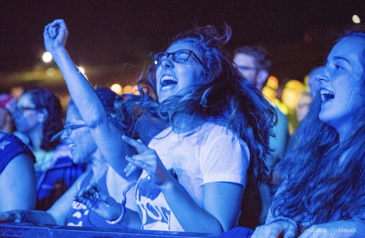 WVmtnrevival's tweet photo. Which headliners for Deep Roots 2018 would make you this happy?! https://t.co/bKOsuzoANE