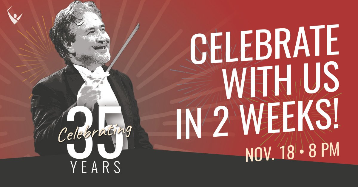 planosymphony's tweet image. We&apos;re celebrating Maestro Guzman&apos;s 35 YEARS with us! #Mariachi music, violin showstoppers and surprises! goo.gl/pnDyud #pso35