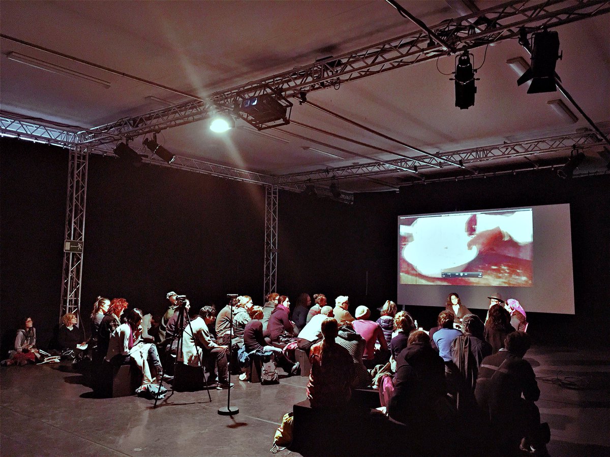 tsvaika's tweet photo. Representiation at different stages with Neo Muyanga, Laila Soliman, Sarah Bergh #Spielart17 #CrossingOceans via https://t.co/BDcBhCmIS8 https://t.co/FMOhoS83Zt