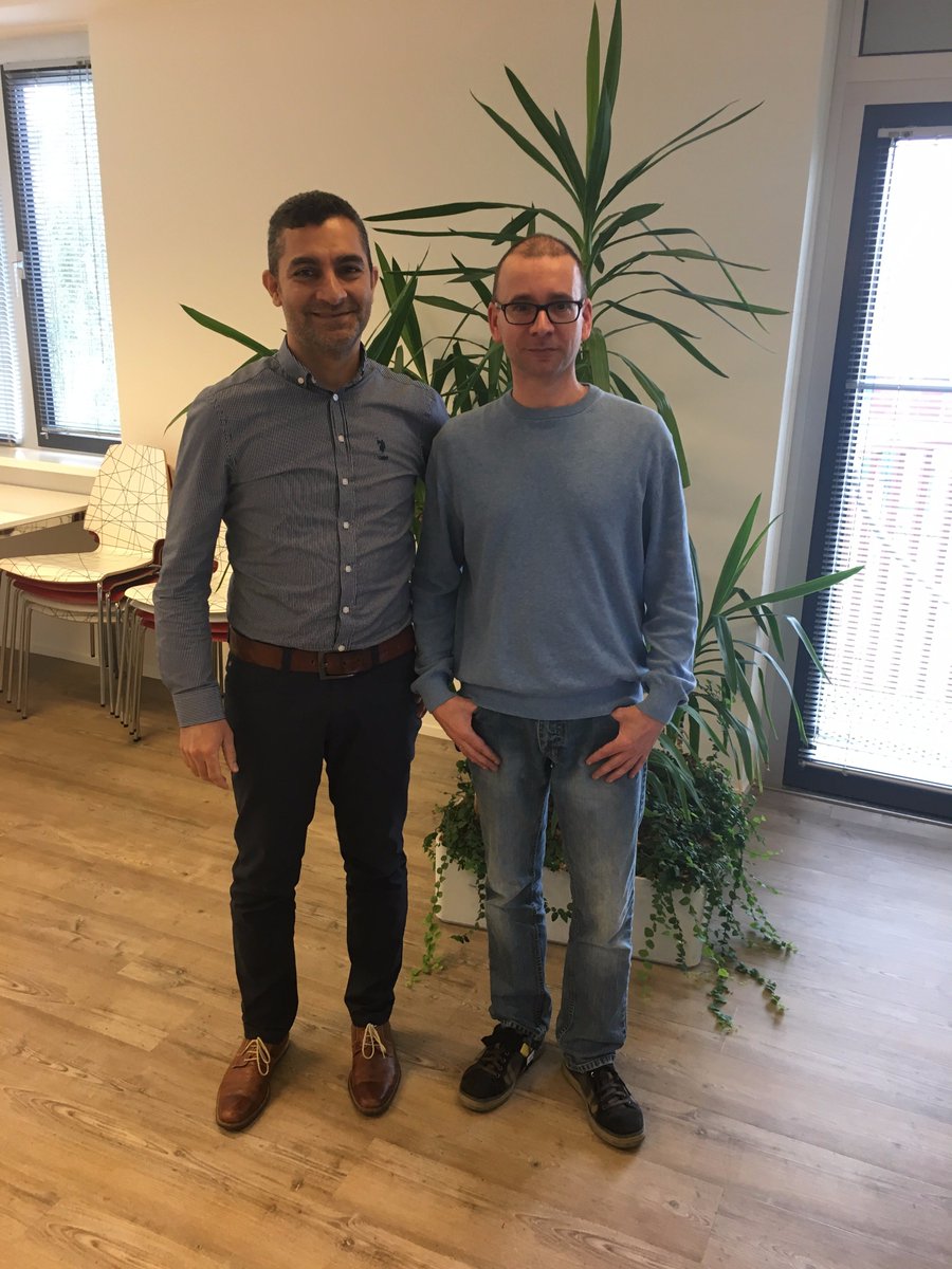 3T_BV's tweet photo. Two new employees started this week. Süleyman and Richard: welcome at 3T! https://t.co/gqxQQ4yIjv