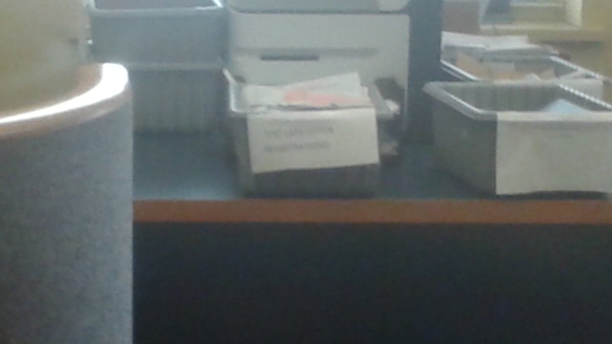 In case you can't read it, the note on that basket says "Too late voter registrations." What a dreadful waste. We need #AVRinMA (&amp;EDR too)