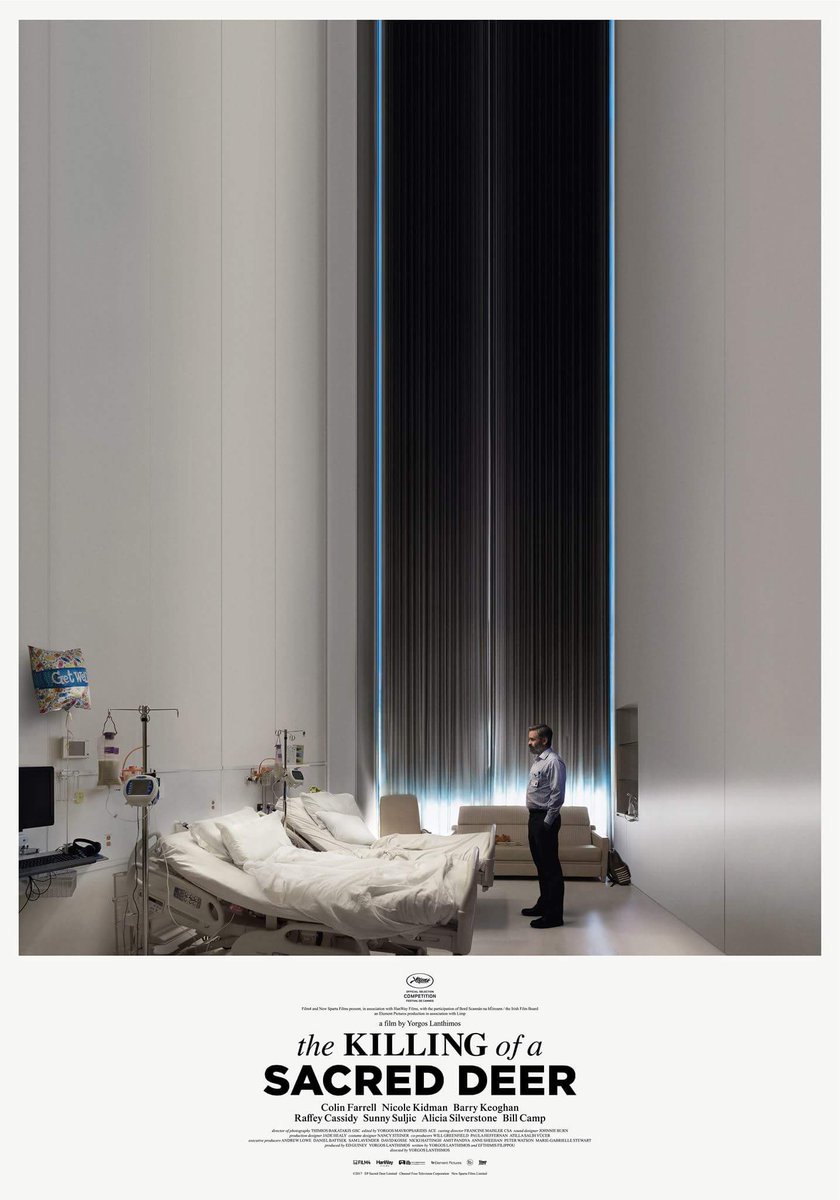 Yorgos Lanthimos' unsettling The Killing of a Sacred Deer hits UK cinemas today - but which of the (rather stunning) posters do you prefer?