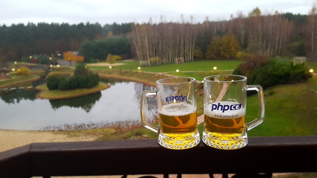 Getting in mood for the #phpce17 keynote with <a href="/ParisLiakos/">Paris Liakos</a>