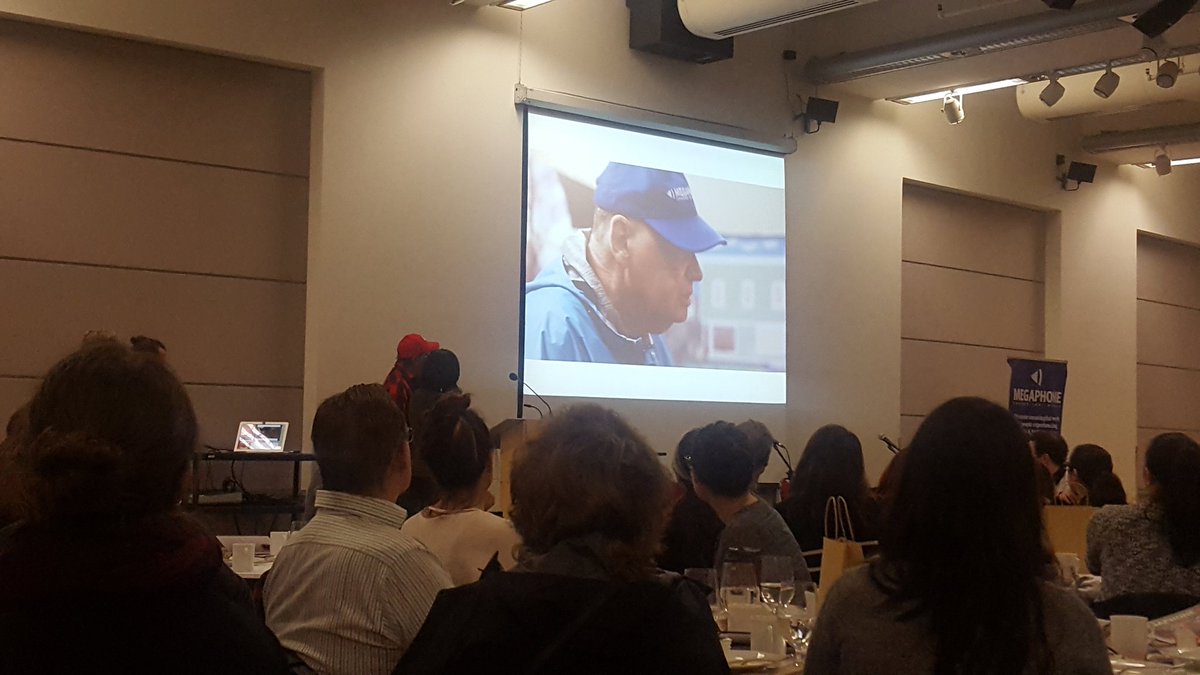 Bob Dennis is 2017 Vendor of the Year! For 25 years Bob has been building <a href="/MegaphoneMag/">Megaphone Magazine</a> community as part of #changethatworks. Congrats!