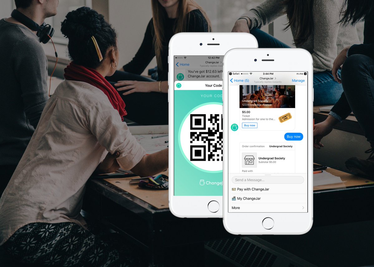 Students and clubs at Carleton U.  never pay transaction fees with ChangeJar mobile cash <a href="/cusaonline/">Carleton University Students' Association (CUSA)</a>    newsroom.carleton.ca/2017/11/01/car…