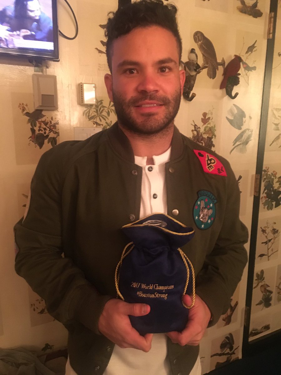 Jose Altuve (@josealtuve27) on Twitter photo We took the Crown, now we celebrate like Kings with <a href="/CrownRoyal/">Crown Royal Official</a> XR. #ad #HoustonStrong #CrownCountry We took the Crown, now we celebrate like Kings with <a href="/CrownRoyal/">Crown Royal Official</a> XR. #ad #HoustonStrong #CrownCountry