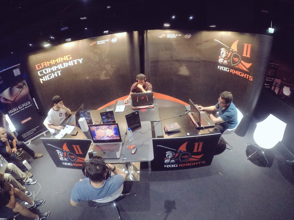 ROG_ME's tweet photo. #Hearthstone tournament is getting tougher every round here at #ROGKnights #ROG https://t.co/U4TNnAYiW6