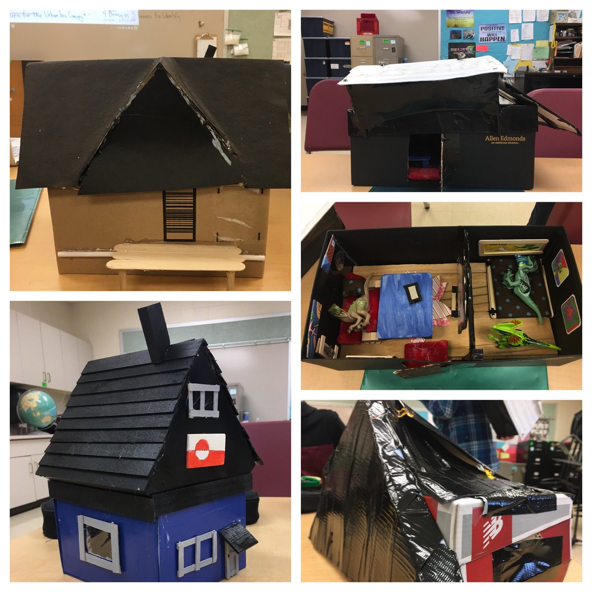 kmhermansson's tweet photo. Students at Greenwood design homes for different climates! @GreenwoodD200 @gweprin200 https://t.co/nWyyGw1apT