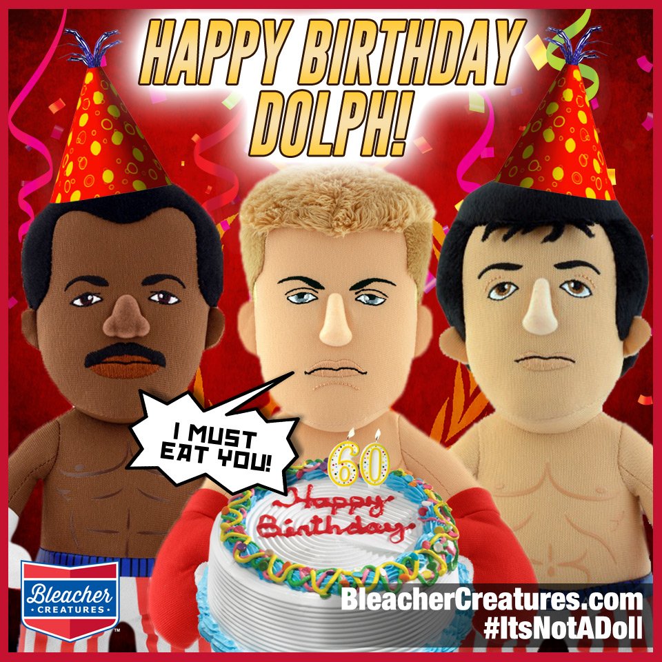 Happy Birthday We can\t wait to see you in Creed 2. Dolph Lundgren 