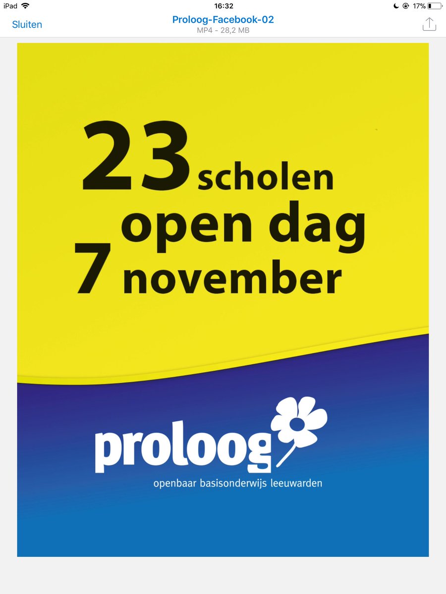 Dinsdag 7 november, ook Open Dag op Trianova en De Wielen, neem gerust een kijkje.