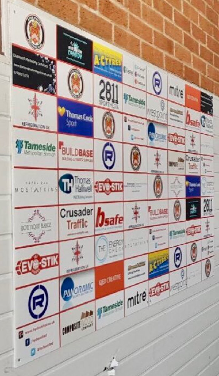 Good luck to <a href="/hydeunited/">Hyde United FC 🐯</a> today in the #EmiratesFACup. Good too see local business and fellow fridge engineer <a href="/ref_uk/">🇬🇧❄REFRIGERATION U.K.❄🇬🇧</a> sponsoring the game 👏🏻