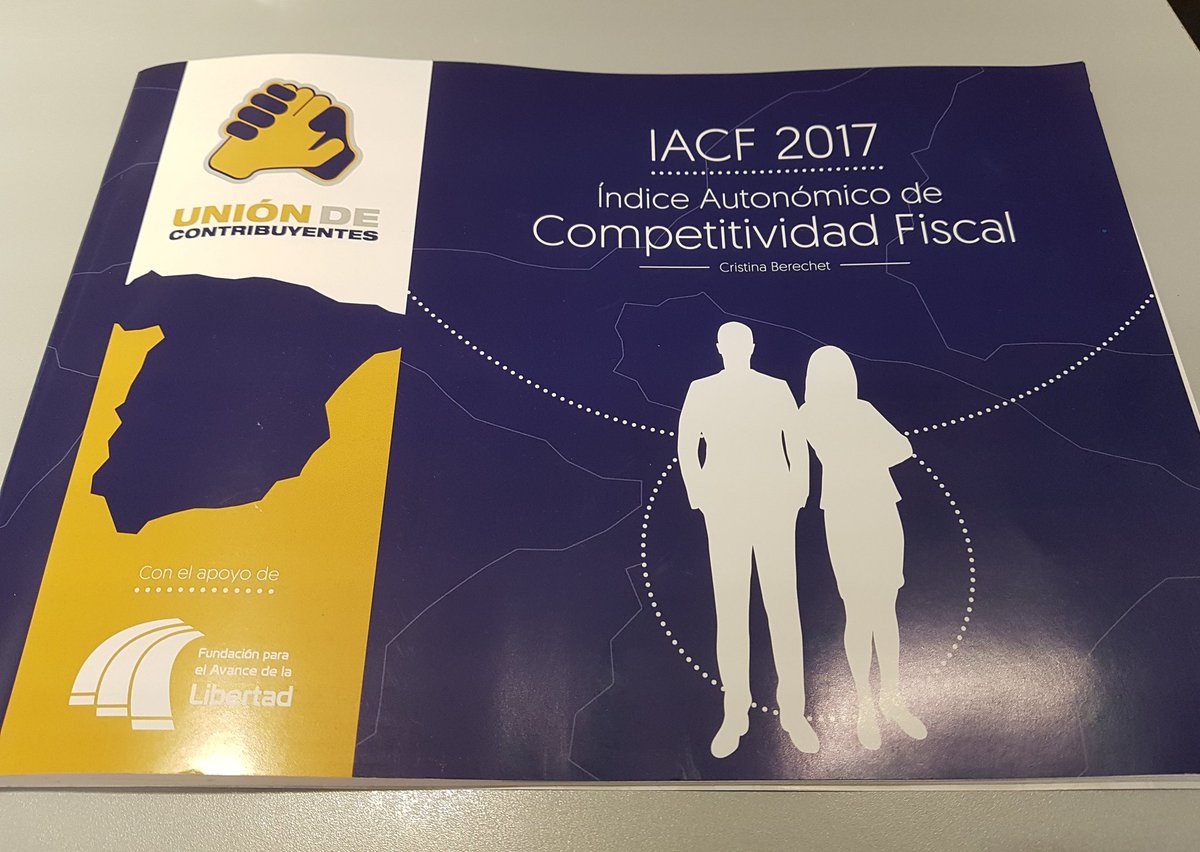 InstitutOstrom's tweet photo. Gracias a @UContrib y @AdvanceLib por facilitarnos el informe de competitividad fiscal. https://t.co/8soJDXcNM7 de #IACF2017 https://t.co/Okl9zjgyzc