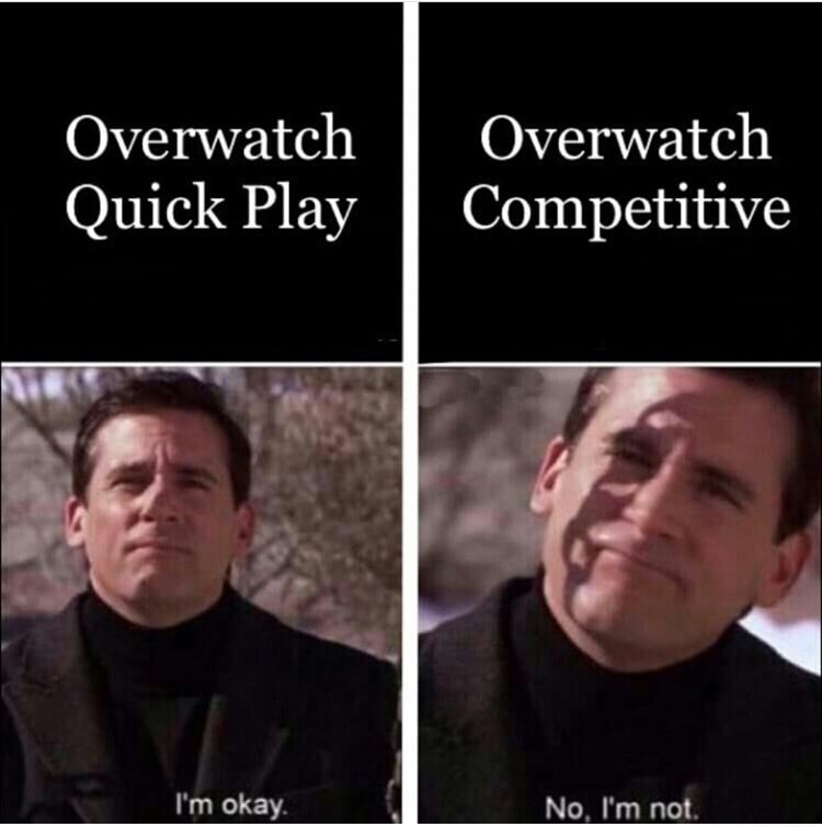 Overwatch Quickplay vs. Competitive
