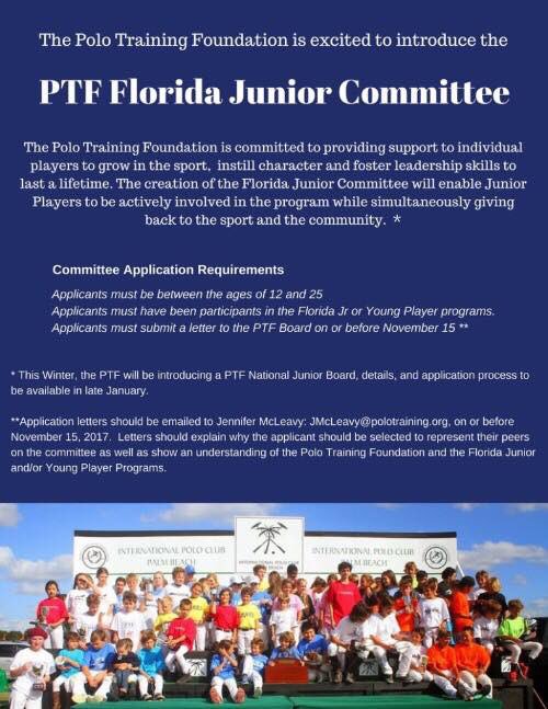 polotraining's tweet image. November 15 deadline to submit your letter to be a part of this great opportunity