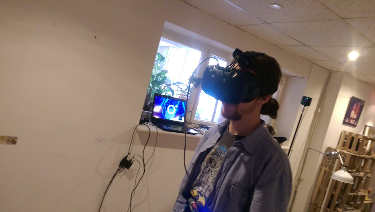 skooter500's tweet photo. Proud to be facilitating #VR experiences at @altered_conf @ditcomputing #exploredeep https://t.co/AYnNv4n67F