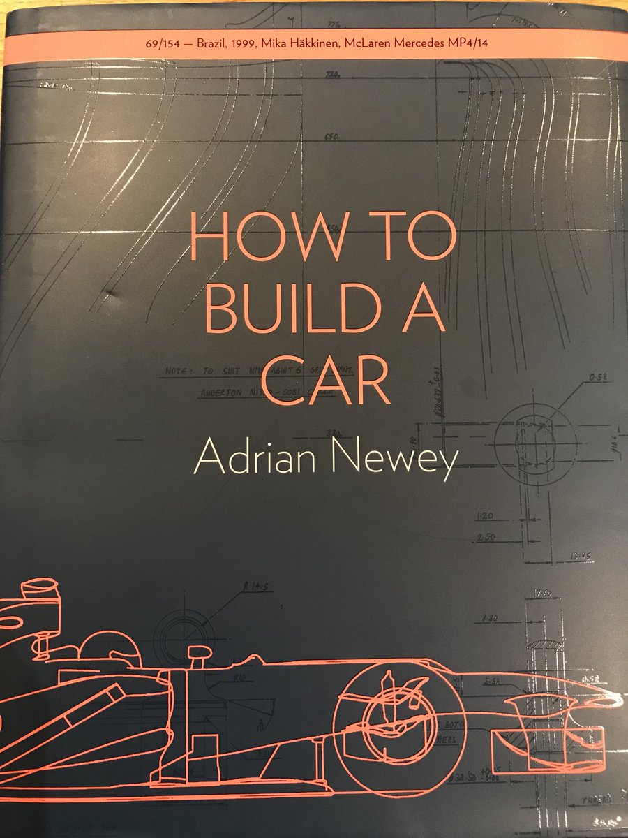 TomClarksonF1's tweet image. A lot of #F1 books published in the last 12 months. This is one of the best; couldn’t put it down @HarperCollinsUK #AdrianNewey#genius