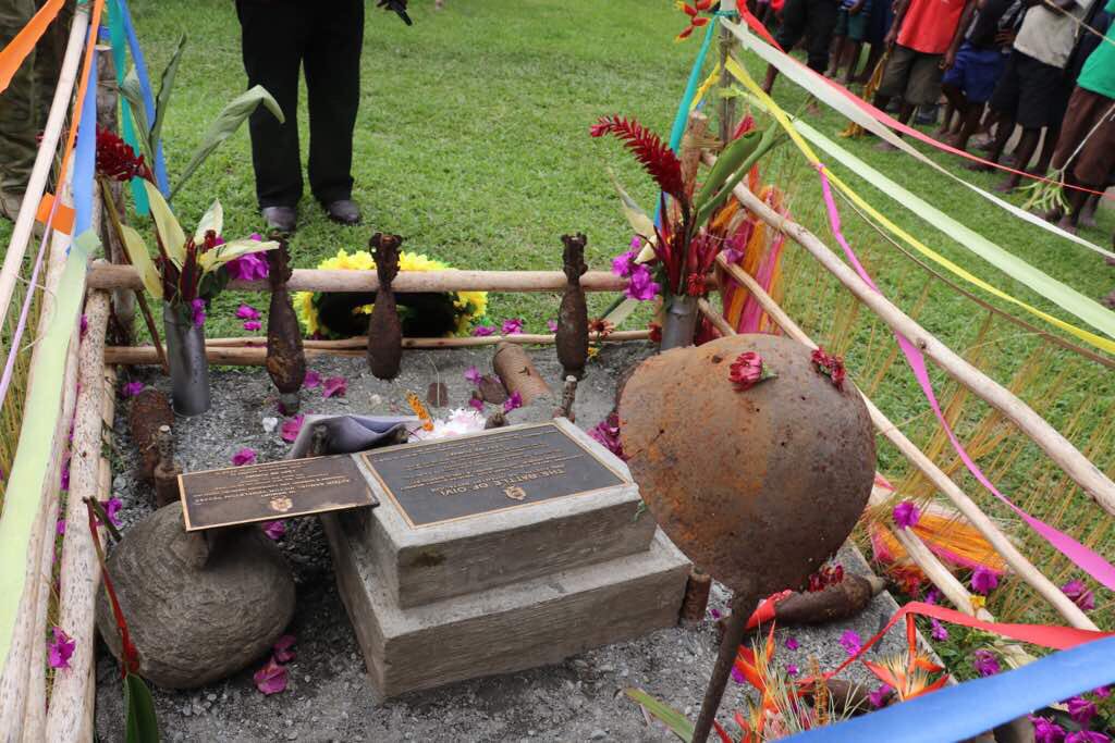 Senator_CFW's tweet photo. Visiting #Gorari, the site of a famously fierce battle in the #KokodaCampaign - remembering the sacrifice of 🇦🇺&🇵🇬 #75years on #PNGAus https://t.co/h9eEQmXrtZ