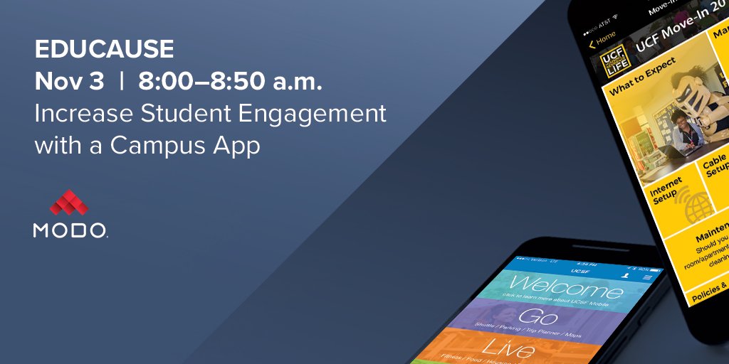 modolabs's tweet photo. Join us this morning with @FloridaState in Meeting Room 113A, 100 Level to see how they keep students engaged with mobile #EDU17 https://t.co/lOnDAKGJ8H