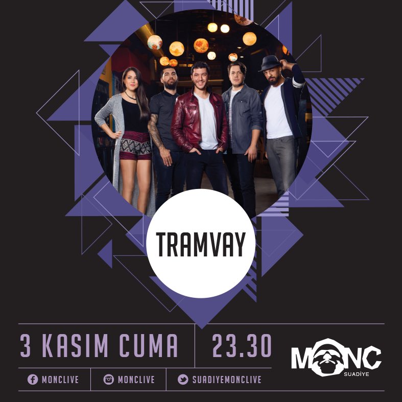 Tramvay bu akşam 23.30'da Monc Live sahnesinde #monclive <a href="/tramvayistanbul/">Tramvay Official</a> <a href="/bagdatmagazin/">Bağdat Magazin</a> <a href="/KADIKOY_LIFE/">Kadıköy Life Dergisi</a> <a href="/muzikonair/">Müzikonair</a>