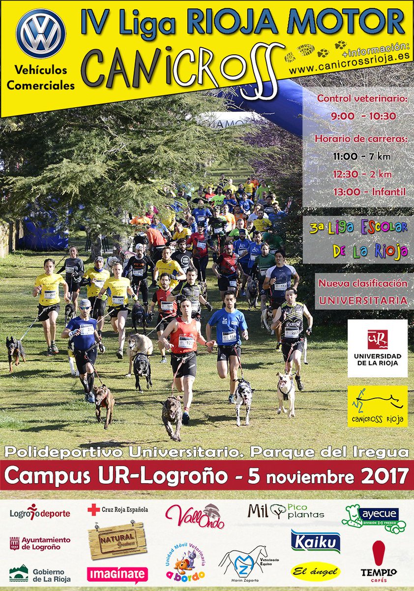 uniriojaDeporte's tweet photo. #finde #Deportivo en @uniriojaDeporte

3/11 #ViernesActivo #HIIT 🏋️
5/11 #Carrera @canicrossrioja 🐶

#animate https://t.co/iaqTU2lcaS