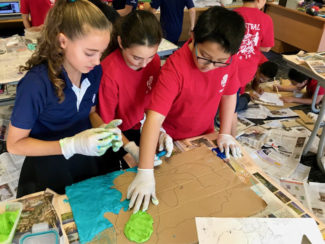 Learning about topography and Map making in Gr 6 Social Studies