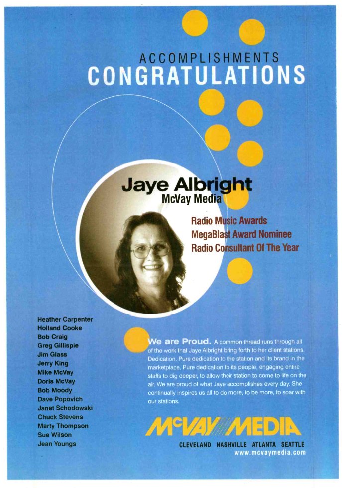 RadioRewinder's tweet photo. November 2000 #PersonalRewind @JayeAlbright @MikeMcVay https://t.co/kfuDH9KHrt