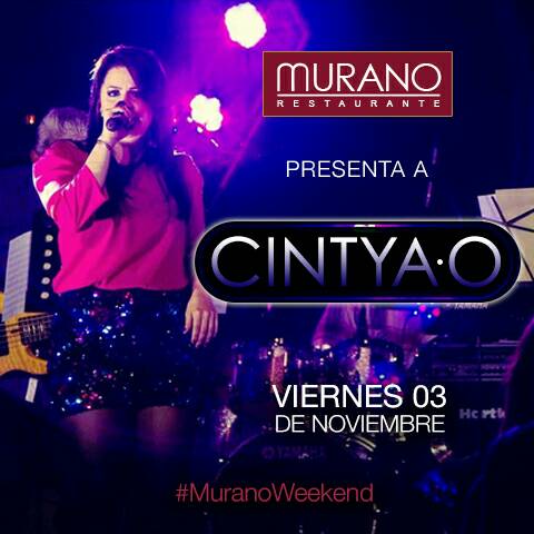 Hoy viernes tendremos #MúsicaEnVivo en nuestro #MuranoWeekend