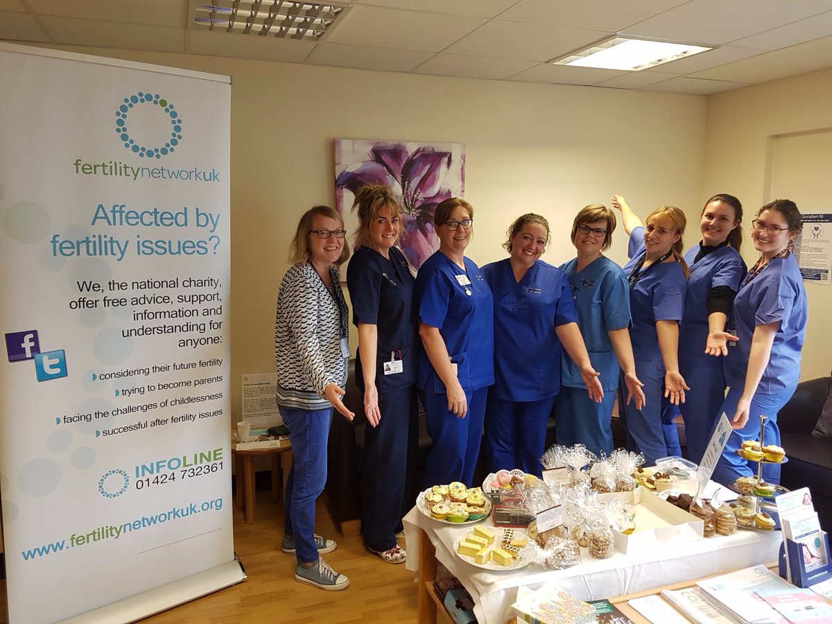 Huge thanks to everyone #WalesFertilityInstitute awesome Cake sale yesterday and again today!