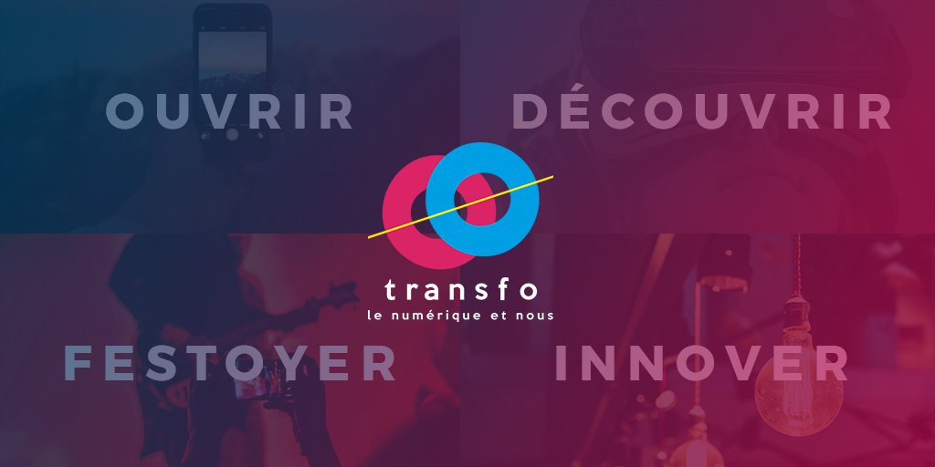De très très belles choses vous attendent au #FestivalTransfo ! Pré-programme déjà en ligne sur notre super site : bit.ly/ProgTransfo