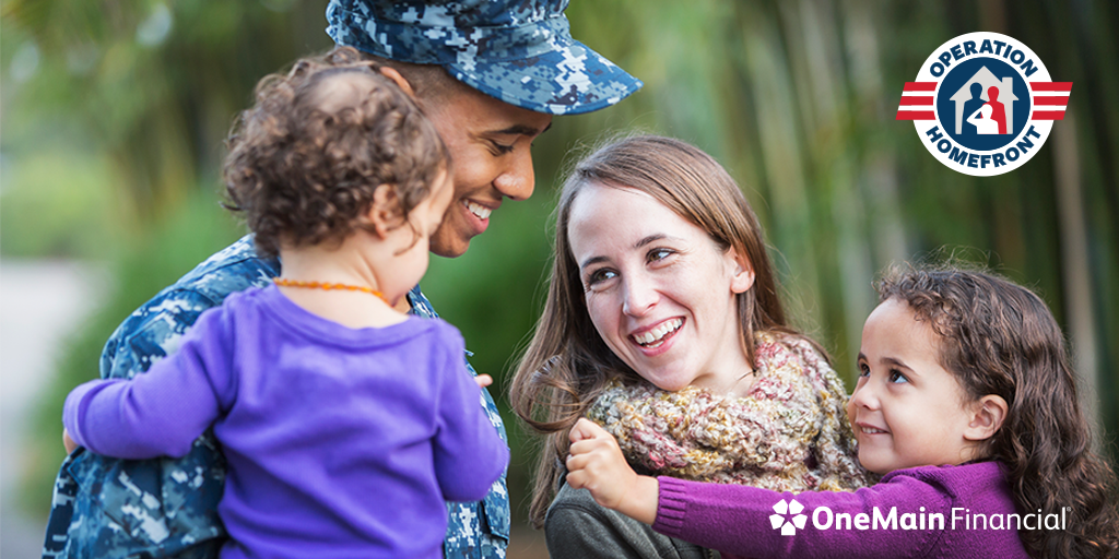 OneMain's tweet image. Now-Nov. 30 we&apos;ll donate $3 (up to $25k) to @Op_Homefront for each Like on this post (limit 1). #HelpOMSupportVets. spr.ly/AboutOperation…