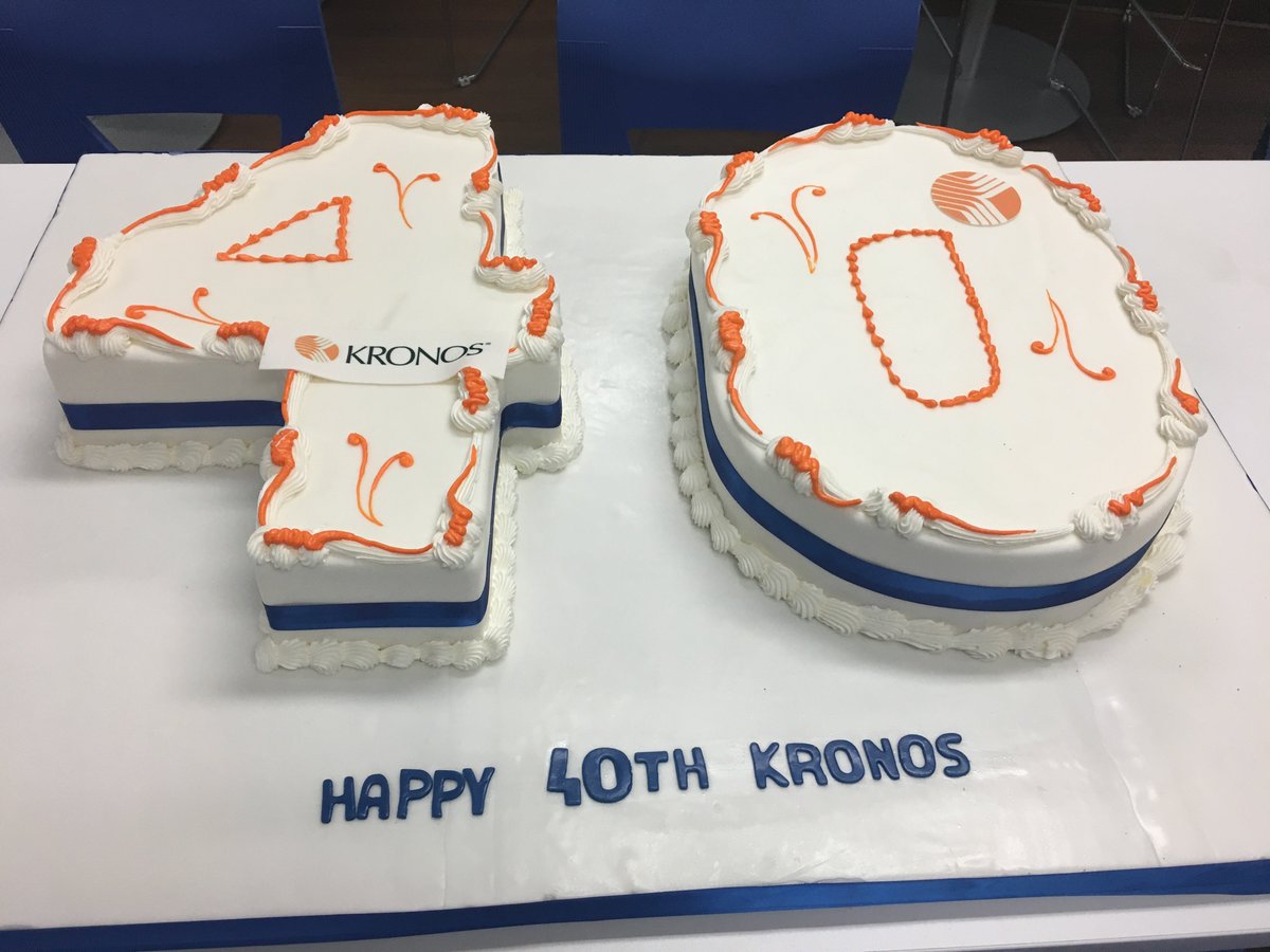 UKGInc's tweet photo. Kronites in #Montreal celebrated our 40th anniversary in style! #KronosTurns40 #FBF https://t.co/2TNOIMWz7g
