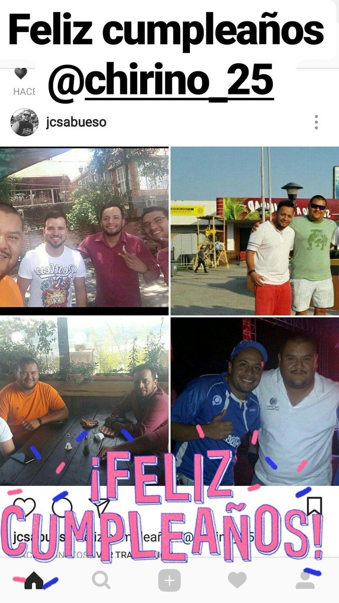 jcsabueso's tweet photo. Feliz cumpleaños @POLLITO_25 https://t.co/QW8i9DxNmE