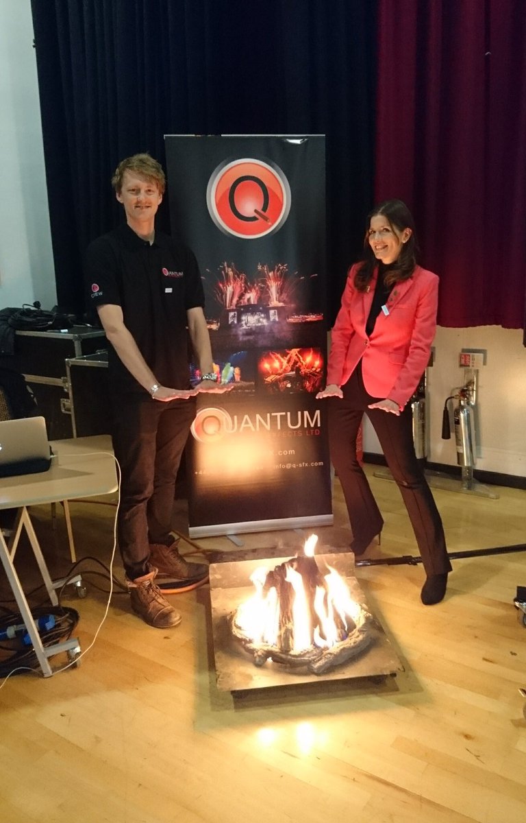 WiltshireEng's tweet photo. Getting heated over at @QSFX at #EngFest17 https://t.co/biPRYVvW4H