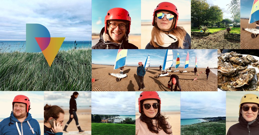 Petit tour en Normandie avec la team DV pour se ressourcer et revenir en pleine forme pour les projets de fin d’année !