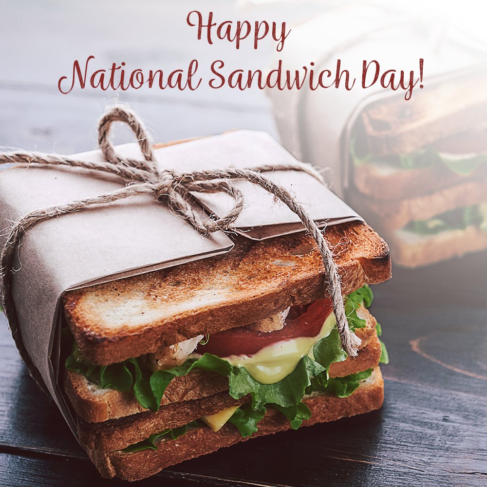 Happy #NationalSandwichDay! Are you #teamturkey or #teamham