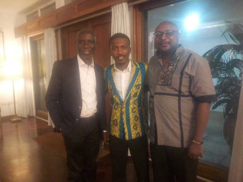 Great to be with the greats <a href="/UncleEboWhyte/">James Ebo Whyte</a> #Nana thanks <a href="/walkeriain/">Iain Walker</a>