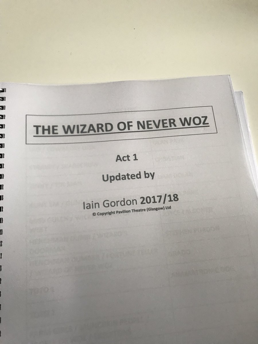 stephen_purdon's tweet photo. Time tae have a wee swatch at this bad boy! Hope youse have all got your tickets troops! It’s gonny be a belter @GlasgowPavilion https://t.co/2nmtmNZz8D