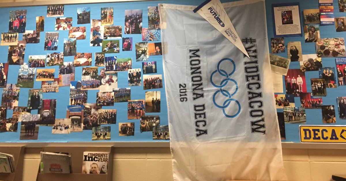 mgdeca's tweet image. Day 3: DECA Bulletin Board 📌
