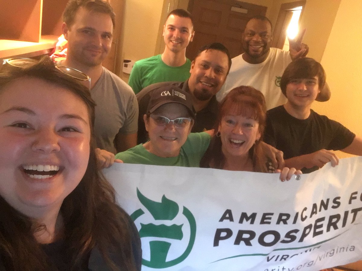 LadyKarrington's tweet photo. Reminding the good people of tidewater #WhyRalphIsWrong and to #VoteNov7th @AFPVA @MichaelWiggint2 https://t.co/4yfM4A1hQW