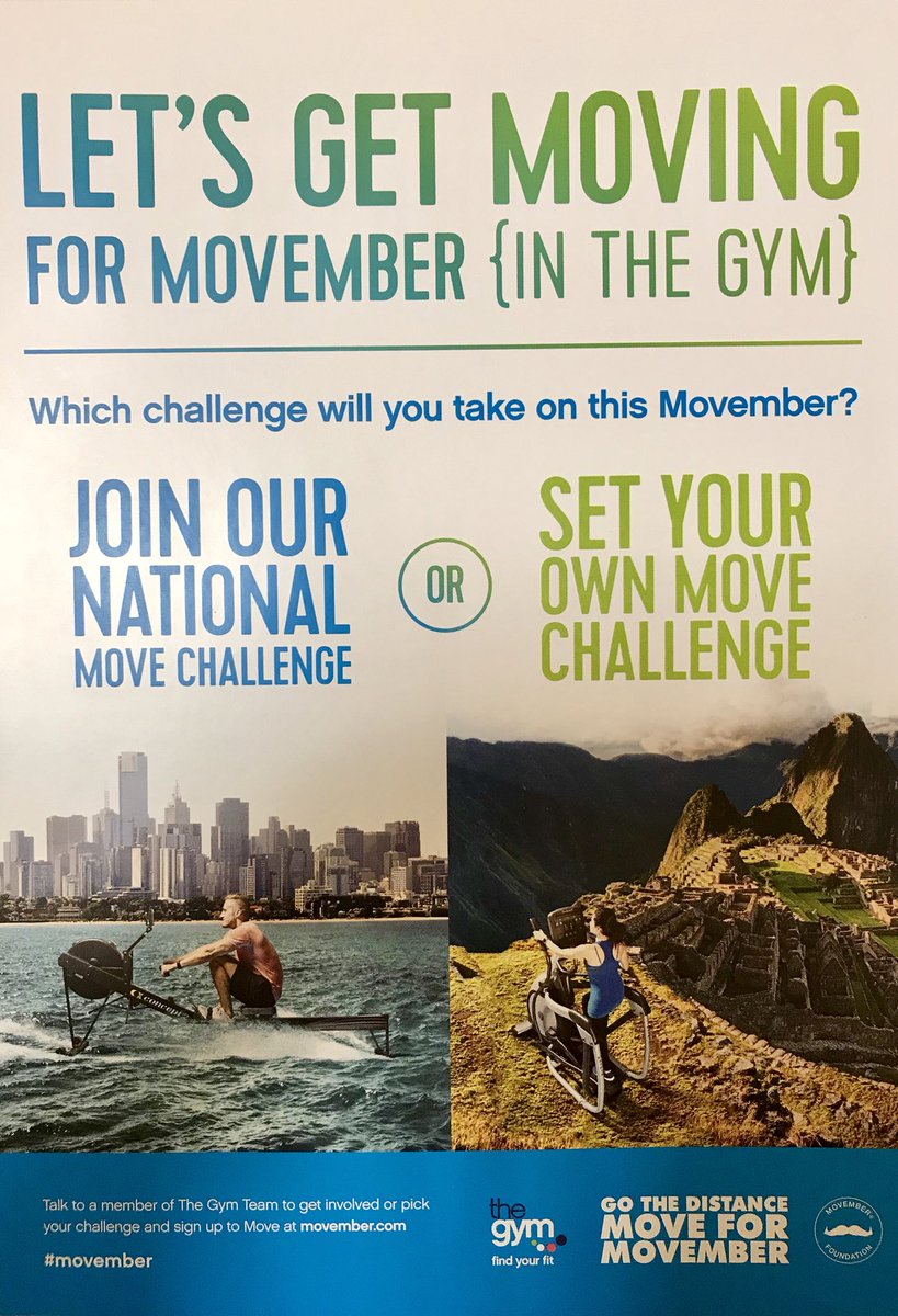 BpoolOffers's tweet photo. @TheGymGroup Blackpool doing a great job raising money for movember! Check out there justgiving page https://t.co/Ei4wOyYKYT . #Movember https://t.co/8FUXmEf0oH