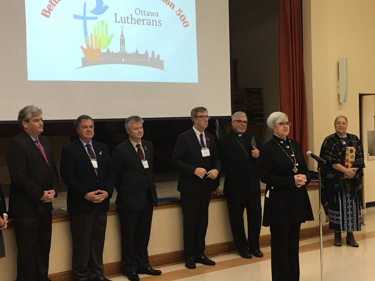 Thanks to all our special guests attending the #Reformation500 worship service last week at St Peter’s <a href="/OttawaLutherans/">OttawaLutherans</a> &amp; <a href="/ottawacathedral/">cathedral@ottawa.anglican.ca</a>