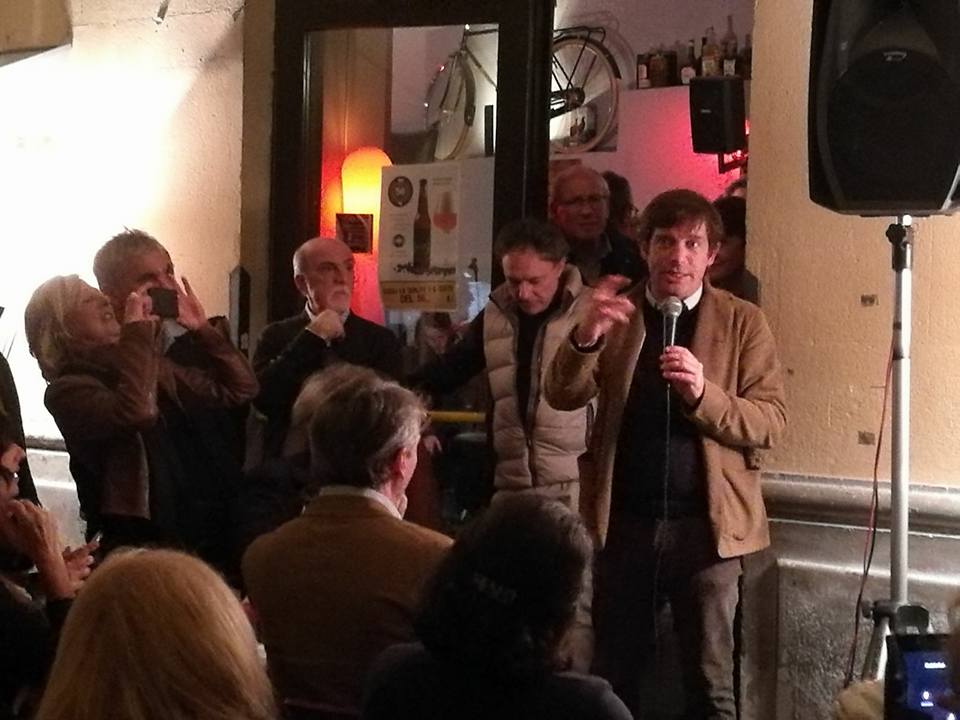 ConOttavio's tweet photo. "Tornare ad amare la politica, essere degli elettori felici" è l'augurio di @civati alla #sinistra #revolutionparty https://t.co/KQsRPtH1VH
