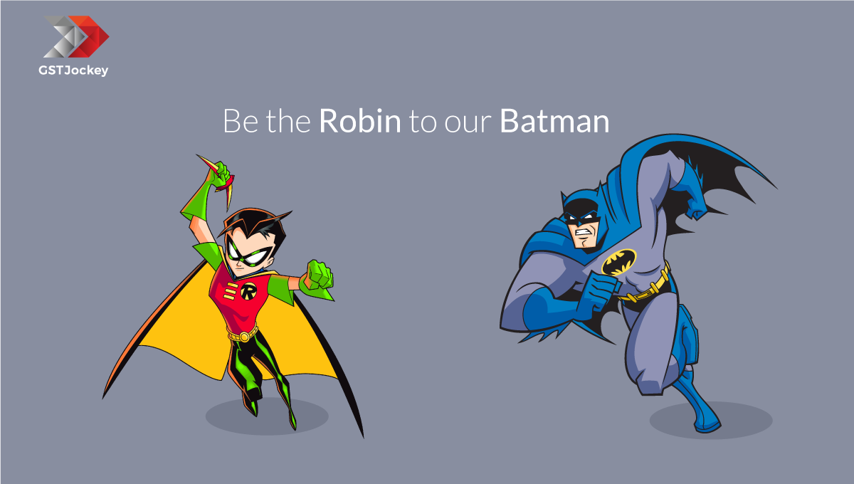 GstJockey's tweet photo. Want to be an #ApplicationServiceProvider (ASP) & help make #GST a successful venture? Become the Robin to our #Batman!
#GSTASP #GSTSuvidha https://t.co/jG9kaBprPl